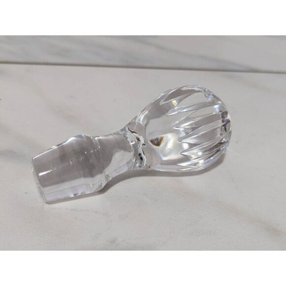 Unknown Brand Cut Lead Crystal Decanter With Stopper Glassware - Picture 3 of 8